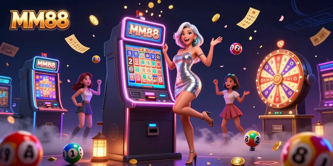 Experience thrilling slots and jackpots at MM88 with beautiful designs and dynamic elements.