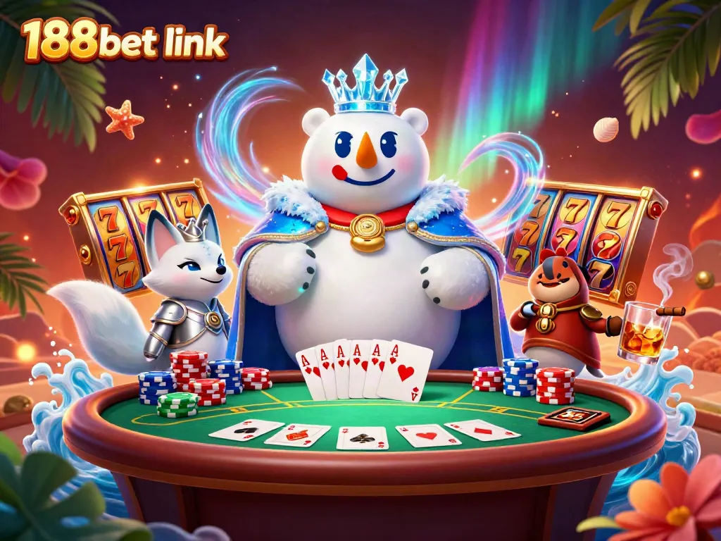 Experience massive wins with the 188bet link surrounded by the ultimate gaming scene in 3D.