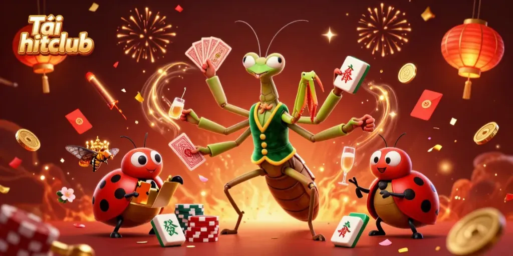 Engage in casino excitement by Tải hitclub with dynamic 3D characters and vibrant gambling elements.