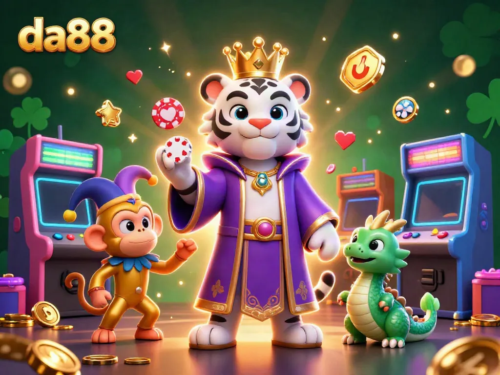 Experience the thrilling world of da88 with unique gaming characters and vibrant atmosphere.